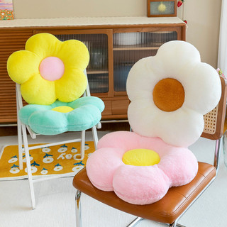 (Giao hàng tại địa phương) 1 Đệm ngồi hướng dương mềm mại cho ô tô và ghế sofa Cửa sổ Vịnh Trang trí Gối ngủ Gối đồ chơi sang trọng dễ thương Quà tặng sinh nhật