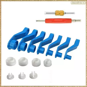 Công cụ ngắt kết nối dòng AC 16 chiếc Dòng đa năng Ngắt kết nối nhanh Bộ dụng cụ ống Bộ dụng cụ loại bỏ ống A