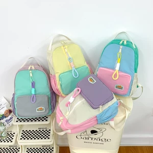Ngoài Trời Trẻ Em Du Lịch Ba Lô Nhỏ Bé Gái Đi Chơi Du Lịch Ba Lô Schoolbag Học Sinh Tiểu Học Nhẹ Mềm Mại Mùa Xuân Đi Chơi Siêu Nhẹ