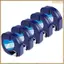 Phụ tùng thay thế băng máy tạo nhãn 5 gói để nạp lại nhựa 91331, Băng nhãn tương thích màu đen trên trắng 91331 Băng nhãn