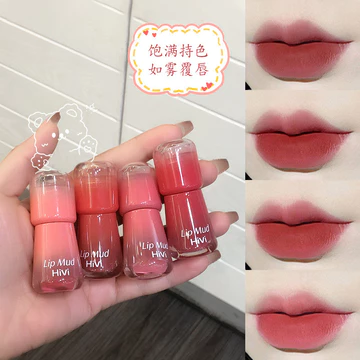 áo kiểu nữ dễ thương áo kiểu nữ Dễ Thương Nhỏ Nhung Mờ Mousse Son Môi Nhung Mờ Mờ Lâu Dài Màu Làm Trắng Son Môi Cô Gái Son Môi