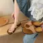TT Flip-Flops Nữ Mùa Hè Đế Dày Không Mệt Mỏi Giày Sandal Thời Trang