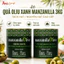 Quả Oliu Xanh Tách Hạt/Nguyên Hạt Manzanilla Hộp 3kg Cao Cấp Giòn Ngon Chuẩn Vị Địa Trung Hải