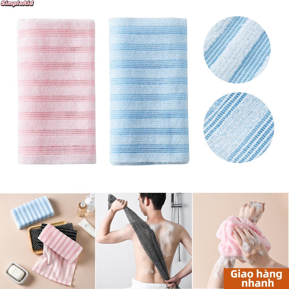 [Vận chuyển nhanh] Máy chà sàn lưng SIMPLEAID Da mịn màng Tẩy rửa toàn thân Khăn lau Massage