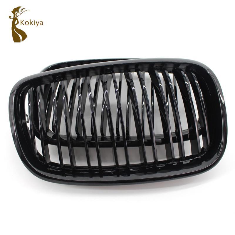 Bóng Đen Đôi Nan Trước Lưới Tản Nhiệt Ô Tô Thay Thế Cho X5 E70 X6 E71 2007-2013 Ngoại Thất Điều Chỉnh Phần
