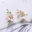 PNPIA- Thanh Lịch Retro Hoa Trâm Cài Thời Trang Phong Cách Trung Hoa Xòe Đa Năng Cao Cấp Thổ Cẩm Quần Áo Phụ Kiện Quà Tặng