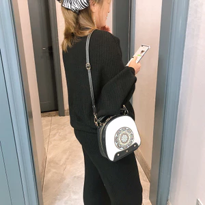 Mới Nữ Đeo Vai Ba Lô Phong Cách Dân Tộc Retro Có Thể Mang Theo Có Thể Mang Theo Túi Xách Kép Độc Đáo Thời Trang Túi Nữ