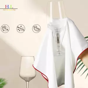 HL Vải Vệ Sinh Để Lau Kính Đỏ Lau Kính Không Để Lại Dấu Vết Cốc Khăn Lau Vải Lau LMWU