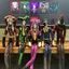 Trò Chơi Freak Xiếc Búp Bê Di Chuyển Vui Nhộn Pierrot Harlequin Jester Hình Cosplay Trừu Tượng Dây Đồng Hồ Chống Đỡ