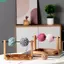 QEARY Sợi Bóng Winder, Xoay Khung Có Thể Tháo Rời Sợi Đứng, Di Động DIY Gỗ Handmade Giá Để Đồ Studio