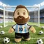 2026 World Cup Argentina Messi C Luo Mặt dây chuyền búp bê hình người cho bạn bè Quà tặng sinh nhật