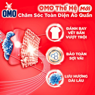 OMO Nước Giặt Matic Cho Máy Giặt Cửa Trên – Sạch Thơm Vượt Trội 3.7kg