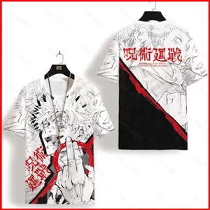 BH2 Jujutsu Kaisen Anime 3D Áo Unisex Cosplay Gojo Satoru Tee Cho Trẻ Em Người Lớn Tay Ngắn Hàng Đầu Đồ Họa Áo Sơ Mi Thường Ngày
