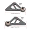 FENDER Cho 1 / 7 Arrma MOJAVE 6S V2 EXB Sợi Carbon Bánh Xe Thanh Bộ Phía Sau Bùn Bảo Vệ Bùn Bùn Chắn Bùn RC Khóa Học Ngắn Sa Mạc Xe Tải Ô Tô