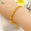 Springevenstar Vòng tay mạ vàng Thiết kế hạt rỗng Dây chuyền có thể điều chỉnh Không phai màu Trang sức hợp thời trang cho đám cưới Khách hàng mặc hàng ngày Springevenstar