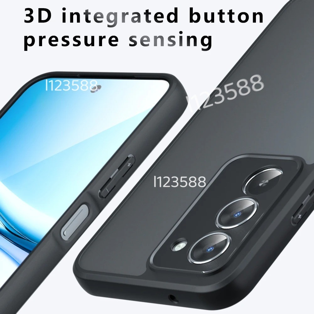 Ốp Lưng Cho Poco M8s 5G Matte Clear Phone Cover Cho Poco M8s 5G 2026 Xiaomi PocoM8s 5G Acrylic PC + TPU Mỏng Chống Sốc