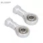 Belleshopp Belleshopp Cần Cuối Vòng Bi Hình Cầu 2 Chiếc Bóng Thép Carbon Mắt Cá Khớp Mang Đầu Nối Nữ Và Lỗ 6 Mm