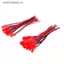 VFZ 20 Chiếc 2 Pin Đầu Nối Nam Nữ jst Cắm Cáp 22 awg Dây Cho rc Pin OTE