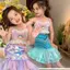 Váy đính cườm công chúa nàng tiên cá cho bé gái (100-140)