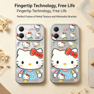 Ốp Lưng Cho redmi A7 Pro 4g POCO C85X X8 Pro max 5g Vỏ Điện Thoại Lo Âu Vỏ Mềm Silicon Chống Sốc Thiết Kế Mới Thẩm Mỹ Mèo kitty Mèo graffiti Cho Bé Gái DSCTY3