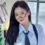 Y2K Anime Nhật Bản Khung Kính Cosplay Vuông Nhỏ Màu Đỏ Nửa Mặt Kính Không Có Ống Kính Kim Loại Thời Trang Kính Mắt Chữ Nhật Mới