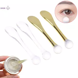 1 / 5 / 10 Cái Dụng Cụ bôi kem mắt Thìa lăn Massage Sti Thìa mỹ phẩm Mặt nạ chống nhăn Chăm sóc da Thìa nhựa
