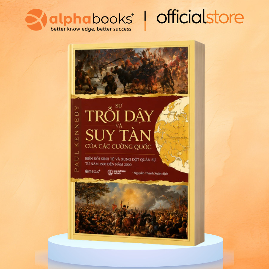 Sách Lẻ/Combo: Cường quốc trong TL+ Sự trỗi dậy và suy tàn + Bàn cờ lớn + Trò chơi quyền lực (Omega)
