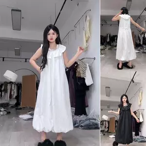 Váy xù đính kim cương phong cách ngọt ngào kiểu Pháp Phiên bản Hàn Quốc thon gọn hơn Mùa hè Váy dài Bud phong cách mới