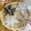 Miếng Dán Hoa BORAGETE Organza, Dây Xoắn Lông Vũ DIY May Đề Can, Thời Trang Nhiều Lớp Làm Bằng Tay Ren Đính Miếng Dán Trang Trí