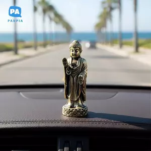 Tượng Hoa Sen Trang Trí Nhà Đồ Trang Trí Truyền Thống Phật Giáo Bàn Enshrines Điêu Khắc Làm Mát Bầu Không Khí Cho Phòng Khách VN
