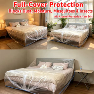 Vỏ bọc ghế Sofa chống bụi dùng một lần cực lớn Bảo vệ bằng nhựa đàn hồi để cải tạo ký túc xá