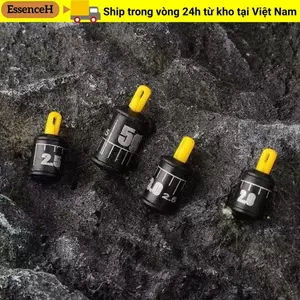 Bộ trọng lượng câu cá ESSENCEH, Thiết kế hình trụ Bồn rửa thả nước có trọng lượng nhỏ gọn, Cảnh báo câu cá Hình giọt nước Đánh dấu tỷ lệ Câu cá Ứng dụng câu cá
