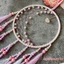 Feather Dream Catcher Treo Tường Bohemian Handmade Dệt Trang Trí Phòng Ngủ Pampas Cỏ Dạ Quang Hạt Trang Trí