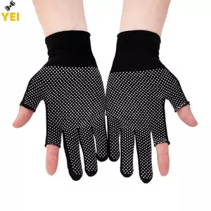 < YEI > Găng Tay Nylon Chống Trơn Trượt Nam Nữ Mùa Hè Ngoài Trời Đi Xe Thể Thao Thể Dục Thoáng Khí Chống Trơn Trượt Nửa Ngón Mới