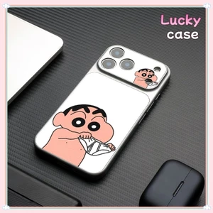 ốp lưng iphone Shin nhỏ vui nhộn Cho Iphone 17 Iphone 11 Pro 12 13 14 15 16 7 xs xr Pro Max Plus IP12PROMAX IP17PROMAX