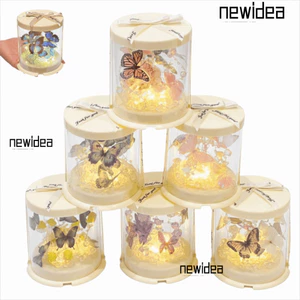 Đèn LED Bướm NEWIDEA, Đèn Ngủ Bướm DIY Handmade DIY, Sản Phẩm Tinh Tế Chưa Hoàn Thiện Đèn Hình Bánh Quà Tặng Sinh Nhật