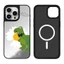 Ốp điện thoại gương ngựa nâu hoạt hình từ tính cho IPhone 17 Pro Max 17Air 15 14 13 12 11 16 Plus Vỏ bảo vệ chống sốc