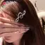 MJnmc Musical Note Kẹp Tóc Với Kim Cương Giả Trang Trí Bên Mũ Cho Bé Gái Phong Cách Độc Đáo Phụ Kiện Tóc Cho Quà Tặng Mới
