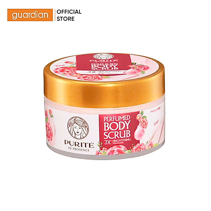 Tẩy Tế Bào Chết Hỗ Trợ Dưỡng Sáng Purité Hương Anh Đào/Hoa Hồng 220gr | Guardian Việt Nam