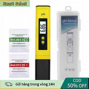 【COD】Máy Đo Độ pH Nước Cầm Tay – Đo Axit, pH, Nhiệt Độ Cho Hồ Cá Cảnh, Nuôi Thủy Sản