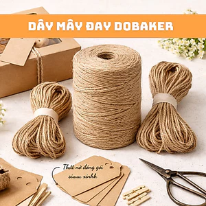 Dây Đay Decor - Dây Mây Trang Trí Vintage - Đồ Handmade, Thiệp, Đóng Gói Xinh Xắn 2mm