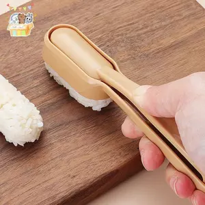 Khuôn Làm Sushi Onigiri Cơm Trưa Máy Làm Sushi Dụng Cụ Làm DIY Bento Cơm Bóng Dễ Dàng Làm Bộ Sushi Nhựa Tiện Ích Nhà Bếp ELWW