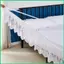 Váy Giường Xù Ren Váy Giường Kích Thước Đầy Đủ Họa Tiết Châu Âu Khách Sạn-Chất Lượng Xù Co Giãn Quấn Xung Quanh Bụi Xù jiwvn