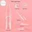 Houdou 150 Chiếc Móng Tay Pháp Kép Hình Thức Qui Xây Dựng Gel Khuôn Full Cover Đầu Salon Chất Lượng Nối Dài Móng Tay Nghệ Thuật Mẫu VN