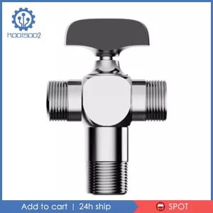Vòi Diverter Phòng Tắm Van T Cho Bidet Sử Dụng Đôi Bibcock Diverter Van