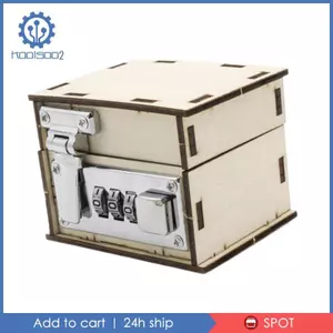 DIY Lockbox Chất liệu làm thí nghiệm khoa học giáo dục Đồ chơi giáo dục Thủ công