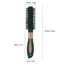 Bàn chải tóc PYCOU, Bàn chải tạo kiểu chống tĩnh điện bằng Nylon, Dụng cụ làm tóc Thời trang xanh Tay cầm thoải mái Bàn chải gỡ rối tại nhà Sử dụng tại nhà