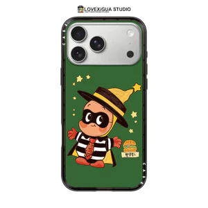 Kid Dressed As A Hooded Thief Ốp Điện Thoại Từ Tính Cho IPhone 17Pro Max 17 Air 15 14 13 16 Plus Ốp Lưng Chống Sốc Bảo Vệ Mặt Sau