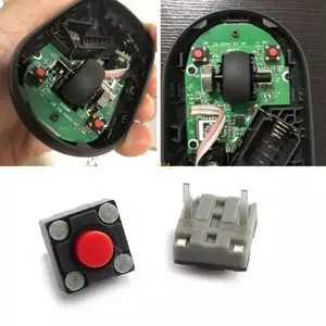 Btsg 10 Chiếc Chuột Tắt Tiếng Microswitches 6x6x4 3mm Thích Hợp Cho Pebble M350 Nút Microswitch Cho Văn Phòng Và Sử Dụng Tại Nhà
