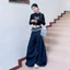 Bé Gái Nơ Thắt Nơ Kim Cương Nóng Áo Thun Dài Tay Xuân Thu Trẻ Em Thời Trang Ngắn Top